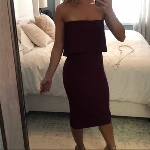 Burgundy Likely NYC dress!